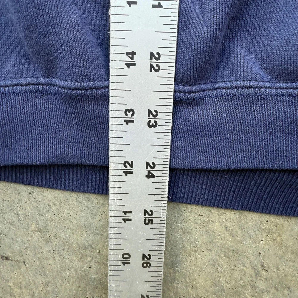 Vintage Hanes Heavyweight Deer Graphic Sweatshirt Navy Blue XL Made in USA Buck